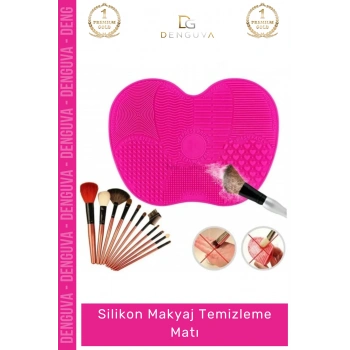 #TemizlemeAparatı Silikon Makyaj Fırçası Temizleyici Pratik Hijyenik Kozmetik Seti Temizleme Matı Aparatı