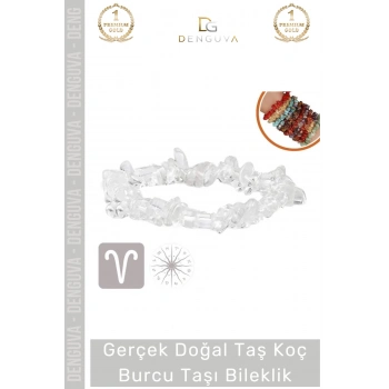 #Bileklik Doğal Taş Enerjili Ayarlanabilir Su Geçirmez Kaliteli Koç Burçları Burç Unisex Bileklik