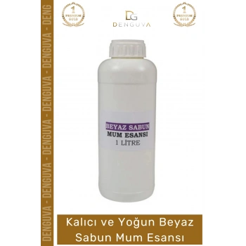 #MumEsansı Yoğun Kalıcı Kaliteli Yağ Bazlı Konsantre Parafin Uyumlu Hobi Beyaz Sabun Mum Esansı 1 Lt