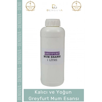#MumEsansı Yoğun Kalıcı Kaliteli Yağ Bazlı Parafin Uyumlu Konsantre Güçlü Greyfurt Mum Esansı 1 LT