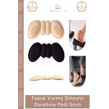 #AyakkabıPedi Ayakkabı Topuk Vurma Önleyici Konforlu Yumuşak Yapışkanlı Koruyucu Daraltma Padi 5 mm