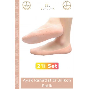 #SilikonPatik Medikal Yumuşak Topuk Çatlak Giderici Nemlendirici Destekli Rahatlatıcı Silikon Patik