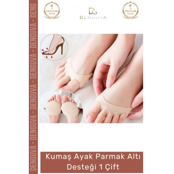 #ParmakDesteği Pamuklu Kumaş Ter Emici Kayma Önleyici Yumuşak Ortopedik Ped Ayak Parmak Altı Desteği