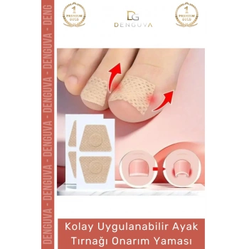 #YaraBandı Kolay Uygulanabilir Mantar Karşıtı Sararma Giderici Bakım Ayak Tırnağı Onarım Yaması