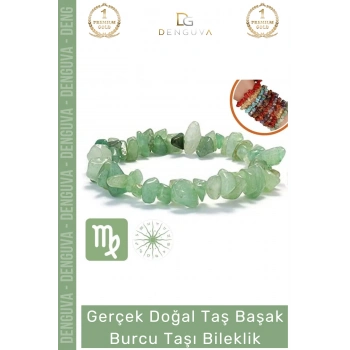 #Bileklik Doğal Taşlı Ayarlanabilir Su Geçirmez Elastik Hediye Başak Burçları Burç Unisex Bileklik