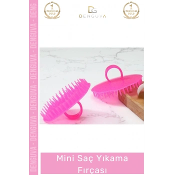 #SaçFırçası Saç Masaj Şampuan Uygulama Aracı Ergonomik Derinlemesine Temizlik Mini Saç Yıkama Fırçası