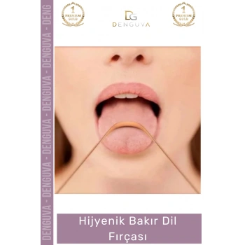 #DilSıyırıcı Saf Bakır Ağız Bakım Aparatı Dil Sıyırıcı Hijyenik Bakır Dil Fırçası