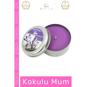#Mum Dekoratif Hediyelik Şık Modern Tasarım Metal Kutu Kokulu Mum Oda Kokusu 120G Teneke Kutu