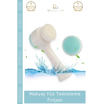 #MakyajTemizleme Çift Taraflı Silikon Peeling Etkili Arındırıcı Profesyonel Makyaj Yüz Temizleme Fırçası