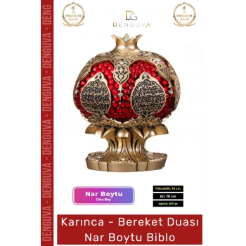 #Biblo Sarı Polyester Dekoratif Orta Boy Ev Ofis Şık Tasarım Modern Bereket Nar Boytu Biblo
