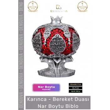 #Biblo Sarı Polyester Dekoratif Hediyelik Ev Ofis Aksesuarı Küçük Boy Bereket Nar Boytu Biblo