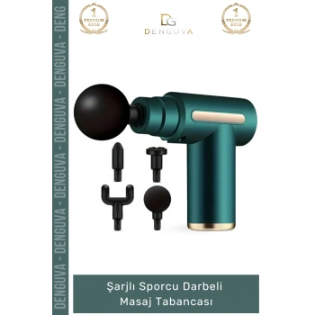 #MasajTabancası Profesyonel Şarjlı Sporcu Derin Doku Masajı Yüksek Torklu Motor Darbeli Masaj Tabancası