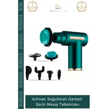 #MasajTabancası Isıtmalı Soğutmalı Darbeli Şarjlı Masaj Tabancası Profesyonel Spor Sonrası Rahatlama