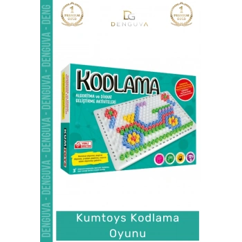 #Oyuncak Eğitici Gelişim Destekleyici Çocuk Plastik Boncuk Dizme Sosyal Aktivite Kodlama Oyunu