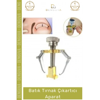 #TırnakAparatı Nordmende Paslanmaz Çelik Profesyonel Ayak Bakım Pedikür Batık Tırnak Çıkarma Aparatı