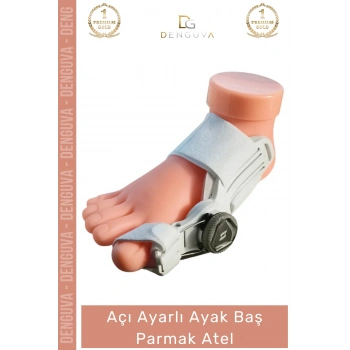 #ParmakAteli Hallux Valgus Ortopedik Ayarlanabilir Gece Gündüz Destekli Bunion Ayak Baş Parmak Ateli
