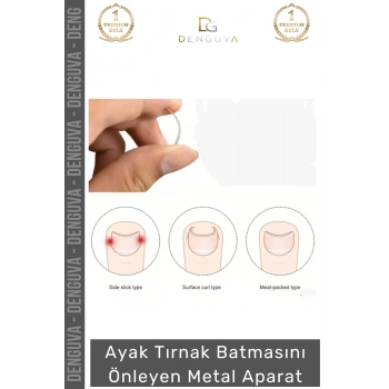 #TırnakAparatı Profesyonel Paslanmaz Çelik Ayarlanabilir Hijyenik Tırnak Batmasını Önleyen Metal Aparat