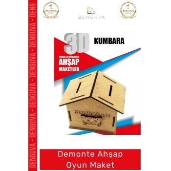#Oyuncak Eğitici Eğlenceli Lazer Kesim 3mm MDF Boyanabilir 3D Puzzle Demonte Ahşap Oyun Maket