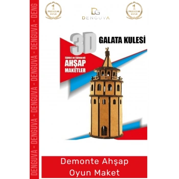 #Oyuncak Eğitici Eğlenceli Lazer Kesim 3mm MDF Boyanabilir 3D Puzzle Demonte Ahşap Oyun Maket