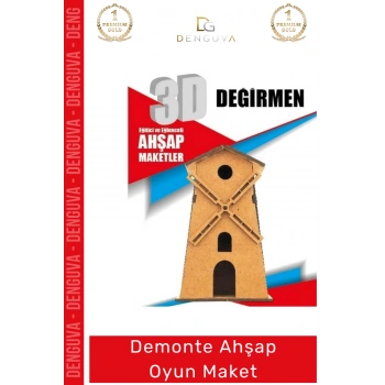 #Oyuncak Eğitici Eğlenceli Lazer Kesim 3mm MDF Boyanabilir 3D Puzzle Demonte Ahşap Oyun Maket