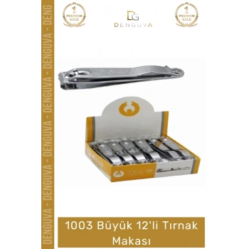 #TırnakMakası Paslanmaz Çelik Profesyonel Manikür Pedikür Seti Büyük Boy Keskin 12li Tırnak Makası