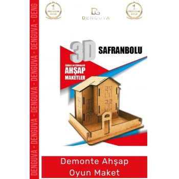 #Oyuncak Eğitici Eğlenceli Lazer Kesim 3mm MDF Boyanabilir 3D Puzzle Demonte Ahşap Oyun Maket