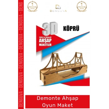 #Oyuncak Eğitici Eğlenceli Lazer Kesim 3mm MDF Boyanabilir 3D Puzzle Demonte Ahşap Oyun Maket