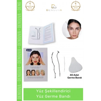 #GermeBandı Lifting Etkili V Line Çene Gıdı Toparlayıcı Elastik Gençleştirici Pratik Yüz Germe Bandı