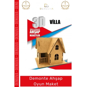 #Oyuncak Naturel Lazer Kesim 3mm MDF Boyanabilir Eğitici Eğlenceli 3D Puzzle Demonte Ahşap Oyun Maket