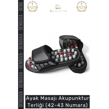 #AkupunkturTerliği Refleksoloji Masaj Kan Dolaşımı Hızlandırıcı Anatomik Akupunktur Terliği 42 - 43 Numara