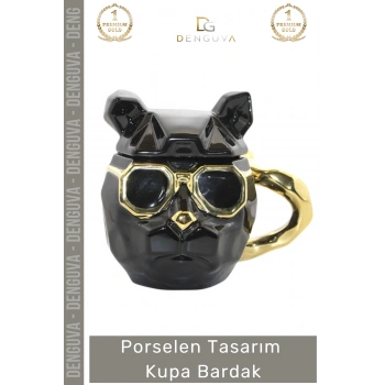 #Bardak Porselen Kaliteli Hediyelik Şık Tasarım Mutfak Estetik Dayanıklı Kupa Bardak 14*16 Cm
