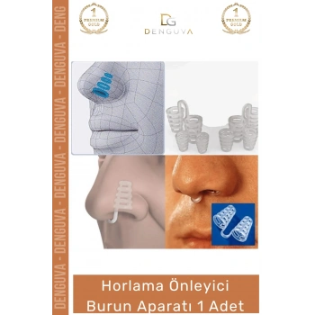 #BurunAparatı Ergonomik Rahat Nefes Kaliteli Uyku Destekleyici Horlama Azaltıcı Burun Aparatı 1 Adet