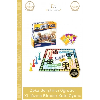 #KızmaBirader Eğitici Aile Strateji Zeka Geliştiren Eğlenceli Parti Hediyelik Kızma Birader Kutu Oyunu