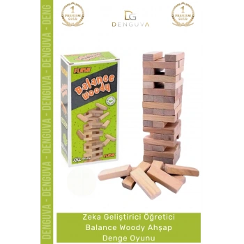 #Oyuncak Eğitici Zihinsel Gelişim Destekli Türkçe Dil Destekli Aktivite Woody Ahşap Denge Oyunu