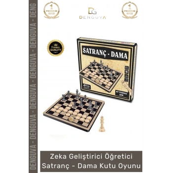 #Satranç Eğitici Zeka Geliştirici Strateji Oyunu Çocuk Hediye Seti Yılbaşı Etkinlik Dama Satranç