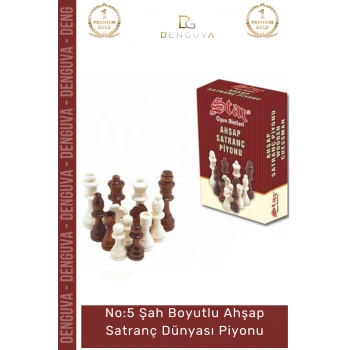 #SatrançPiyonu Eksik Takım Tamamlama Şah Boyu Kaliteli Şık Tasarım No 5 Ahşap Satranç Dünyası Piyonu