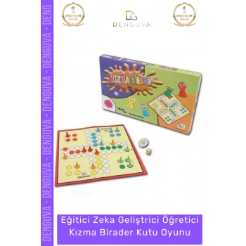 #KızmaBirader Çocuk Zihinsel Gelişim Destekli Eğitici Eğlenceli 3 Yaş Üzeri Türkçe Kızma Birader Kutu