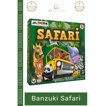 #Oyuncak Zeka Gelişimi Okuma Yazma Safari Temalı Eğitici Set Göz Koordinasyonu Banzuki Safari