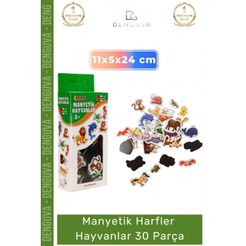 #MıknatıslıFigür Eğitici Mıknatıslı Oyuncak Figür Buzdolabı Magneti Zeka Manyetik Hayvanlar 30 Parça