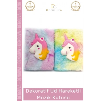 #HatıraDefteri Kabartmalı Unicorn Yumuşak Kapaklı A5 Rengarenk Şık Hediyelik Tasarımlı Peluş Hatıra Defteri