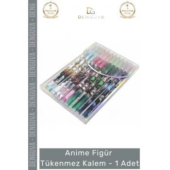 #Kalem Model 6 Koleksiyonluk Hediyelik Karakterli Tasarım Ergonomik Anime Figür Tükenmez Kalem