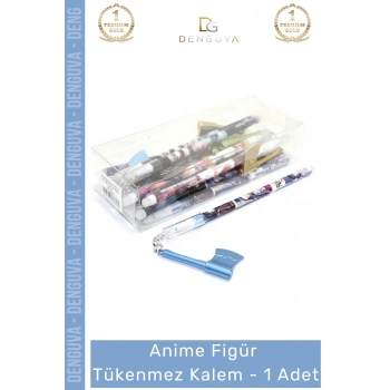 #Kalem Model 8 Tasarım Ergonomik Kaliteli Sağlam Koleksiyonluk Anime Figür Tükenmez Kalem