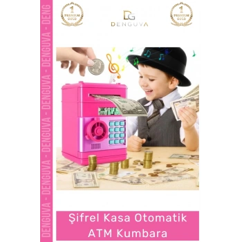 #Kumbara Elektronik Şifreli Çocuk Eğitici Dijital Para Biriktirme Kasa Otomatik ATM Kumbara
