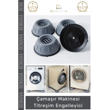 #MakineAyağı Gürültü Önleyici Sarsıntı Emici Kaymaz Taban Çamaşır Makinesi Titreşim Engelleyici Set