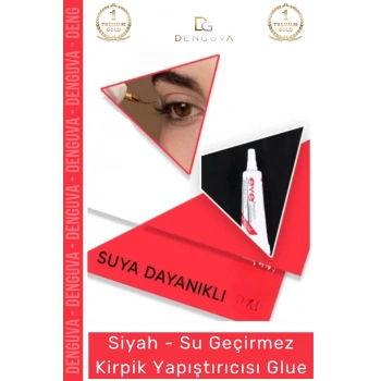 #KirpikYapıştırıcı Su Geçirmez Profesyonel Güçlü Kalıcı Dayanıklı Kirpik Yapıştırıcısı Glue Siyah Renk
