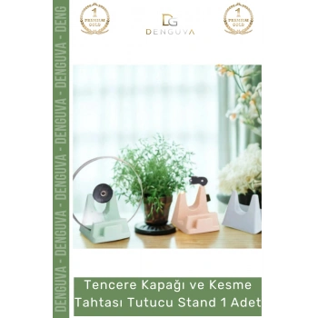 #Stand Tencere Kapağı Düzenleyici Tezgah Üstü Modern Şık Kesme Tahtası Tutucu Mutfak Standı