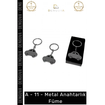 #Anahtarlık Promosyon Kurumsal Lazer Baskı Dayanıklı Paslanmaz Şık Hediye A 11 Metal Anahtarlık Füme