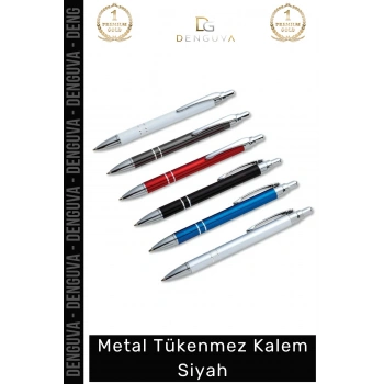 #Kalem Mat Şık Tasarım Kurumsal Hediye Prestijli Ergonomik Dayanıklı Metal Tükenmez Kalem Siyah