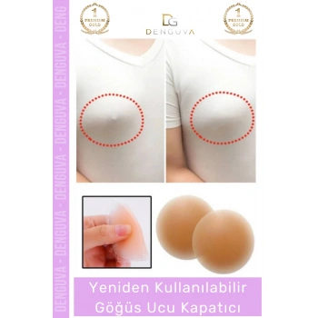 #GöğüsKapatıcı İnce Silikon Ten Rengi Yapışkanlı Yıkanabilir Görünmez Su Geçirmez Göğüs Ucu Kapatıcı