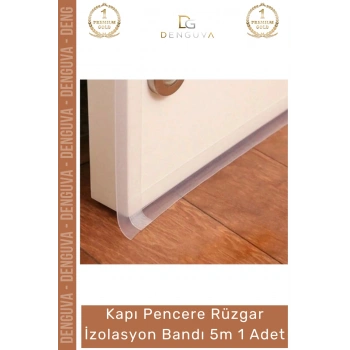 #YalıtımBandı Isı Yalıtım Kapı Pencere Sızdırmazlık Bariyeri Profesyonel 5 Metre Rüzgar Kesici Bant